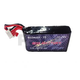  LX35-3S-460  Lynx Heli EOX Ultra Lipo Battery Pack 3S 460mAh 180CFX  